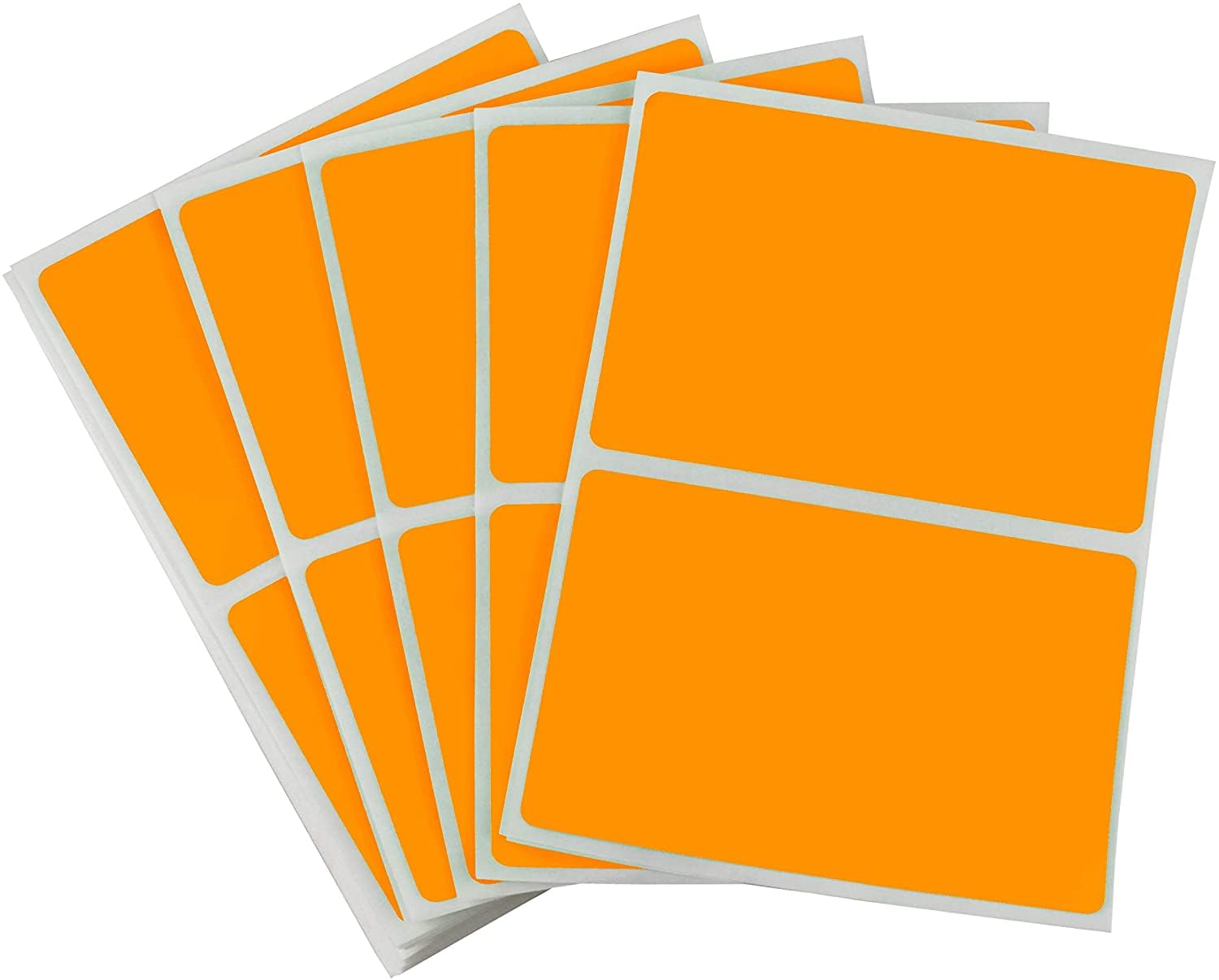 Amazon | ChromaLabel 2 x 3インチ 永久 長方形 カラーコード 在庫